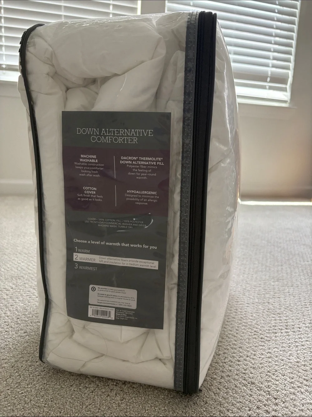 NEW! Threshold Down Alternative Comforter - White